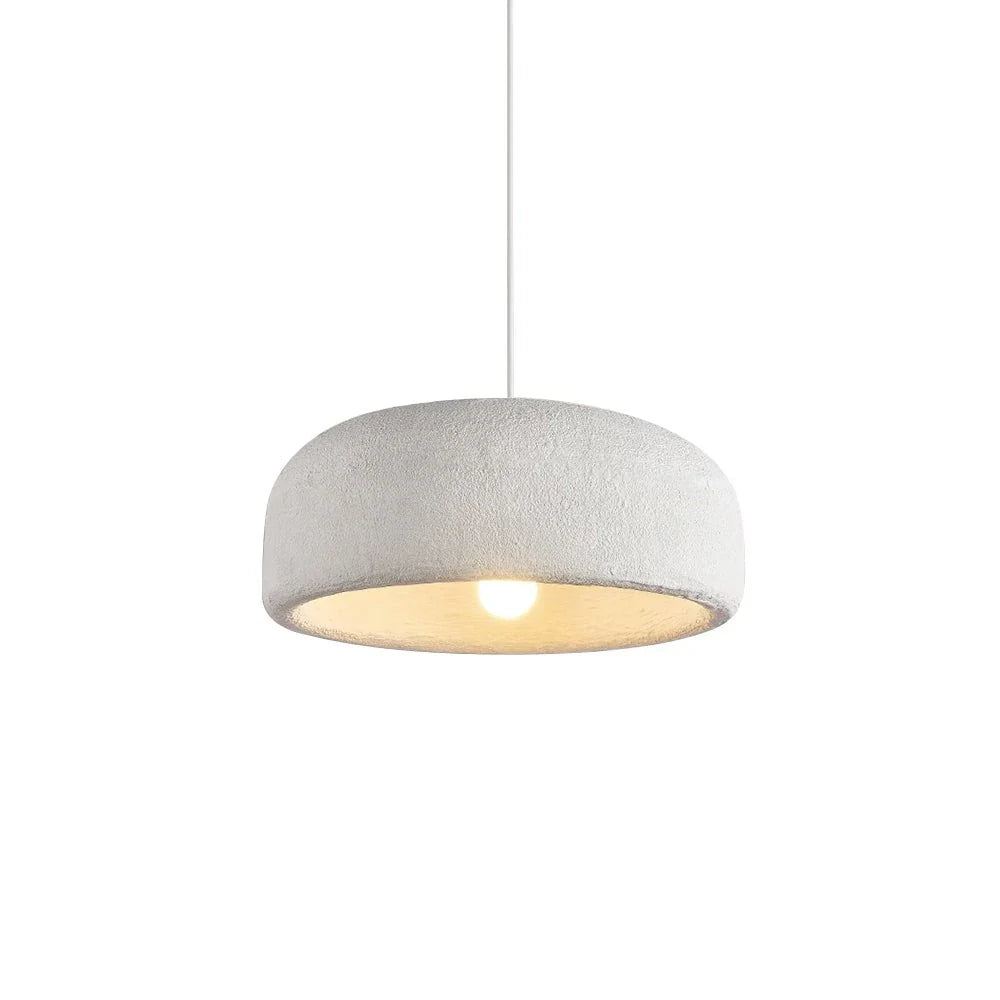 Küchen-Pendelleuchte in modernem Wolkendesign, handgefertigt aus weißem Polystyrol