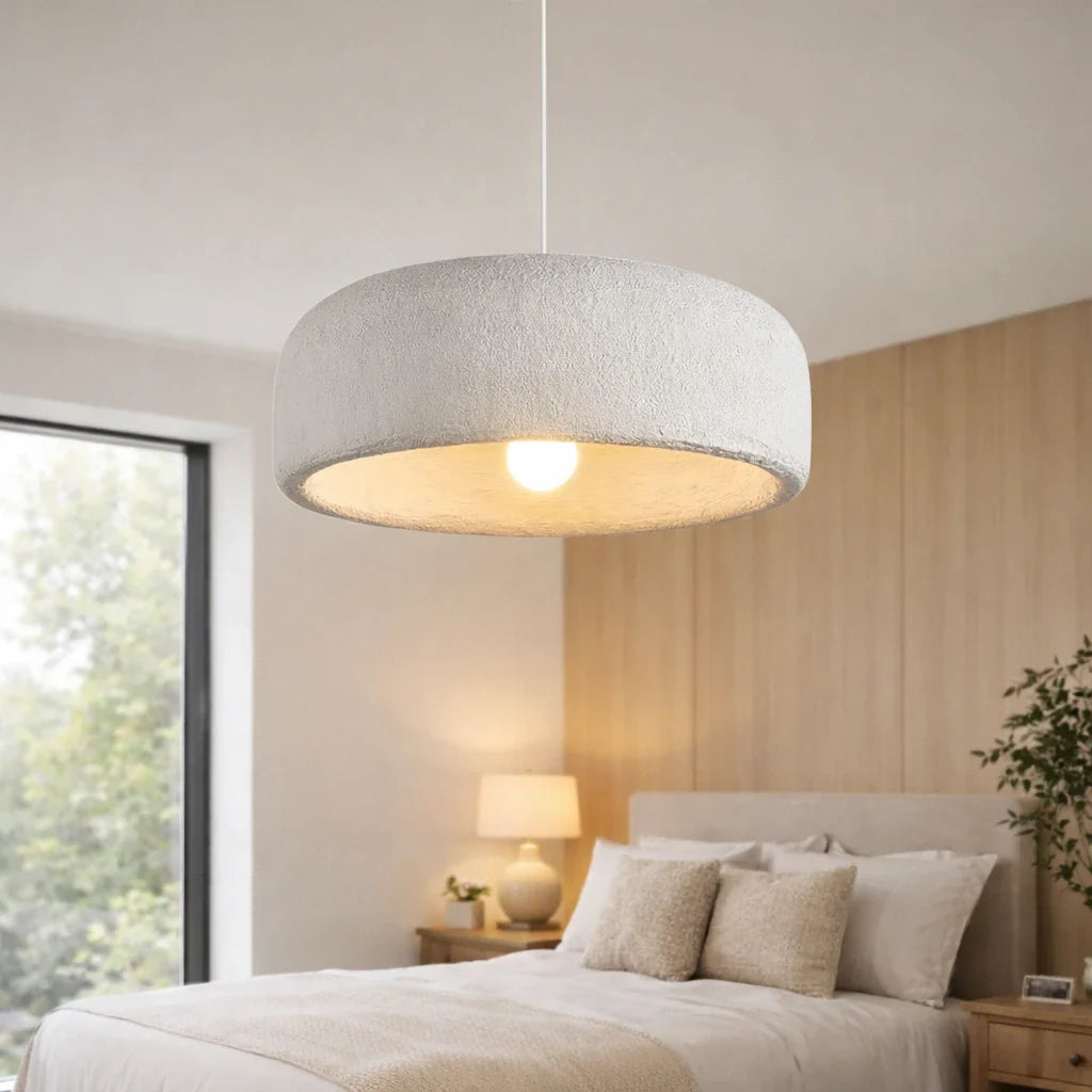 Küchen-Pendelleuchte in modernem Wolkendesign, handgefertigt aus weißem Polystyrol
