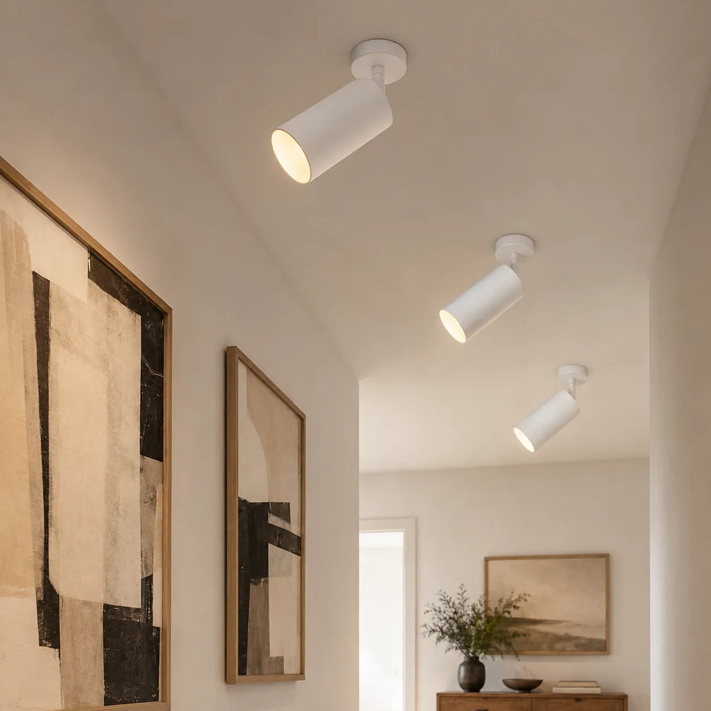 Applique murale moderne avec spot GU10 réglable Zander