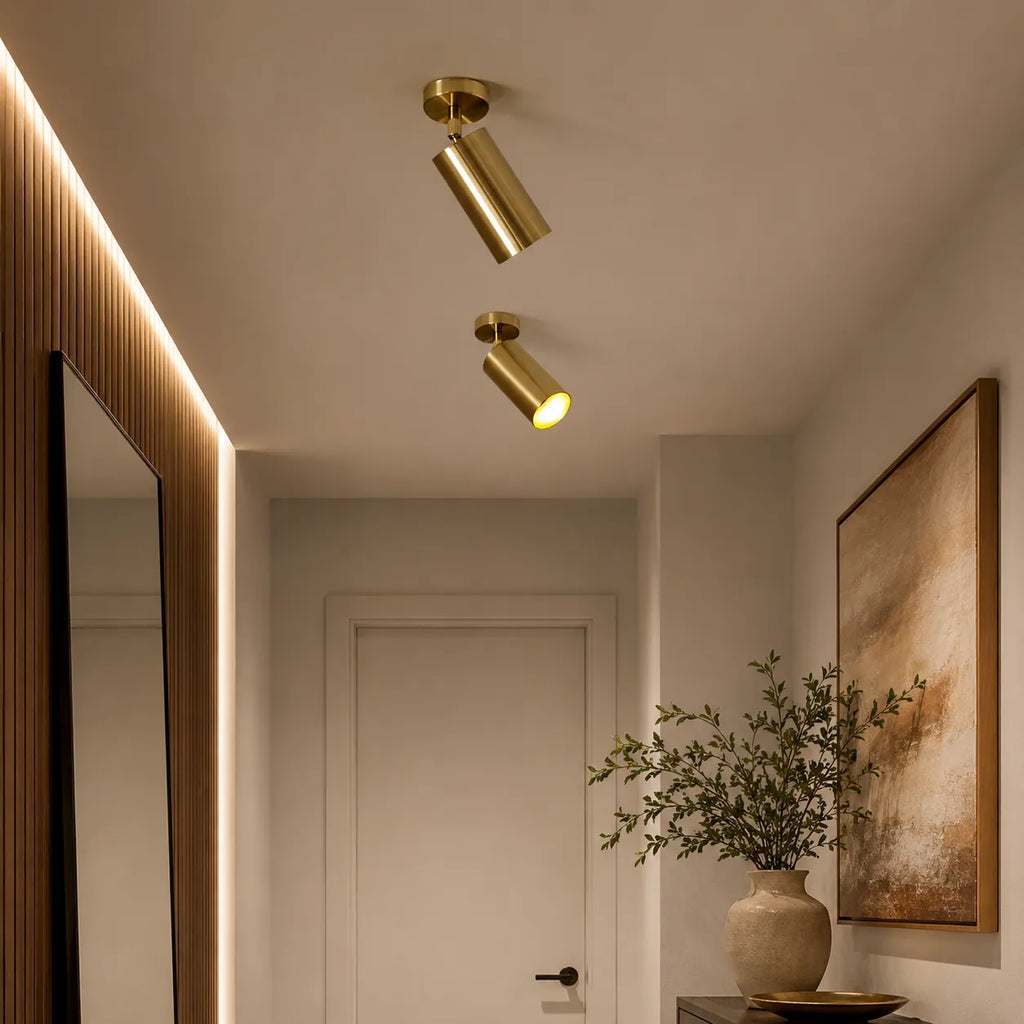 Applique murale moderne avec spot GU10 réglable Zander