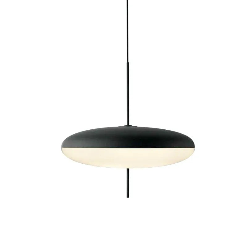 Suspension au design géométrique Bauhaus, à la douce lumière d’ambiance