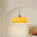 Pendant Light with Geometric Glass and Bauhaus Design for Living Room Dining Kitchen Lighting