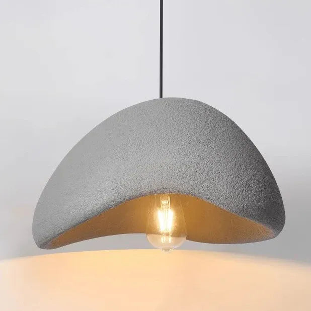 Lampada a sospensione dal design scultoreo a nuvola e luce soffusa e diffusa