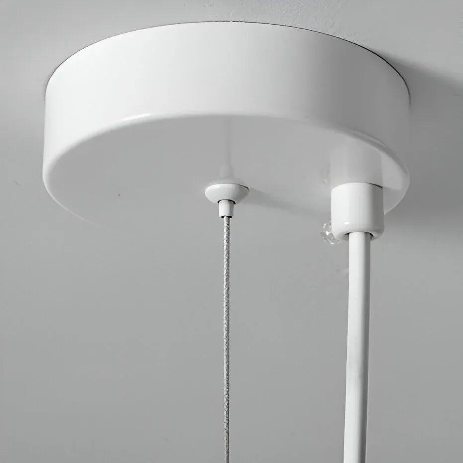 Lampada a sospensione dal design scultoreo a nuvola e luce soffusa e diffusa