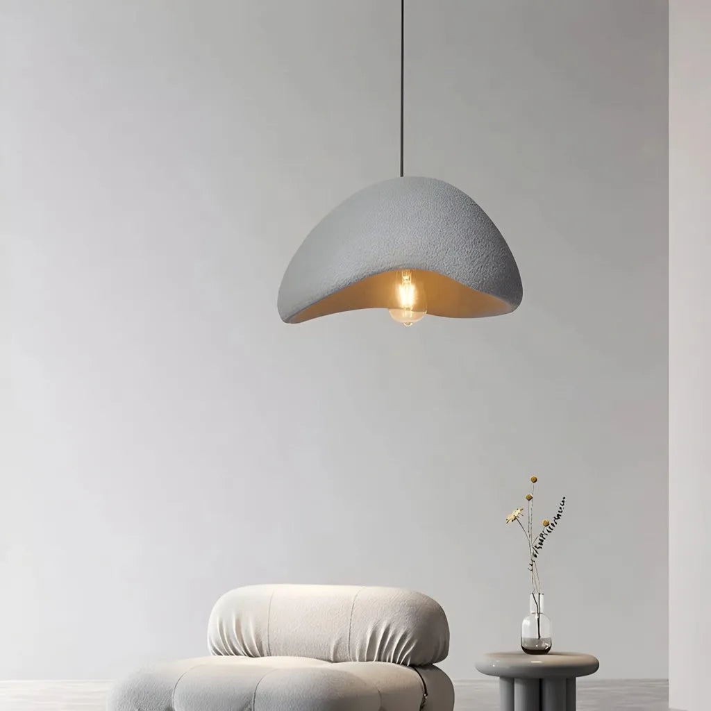 Lampada a sospensione dal design scultoreo a nuvola e luce soffusa e diffusa