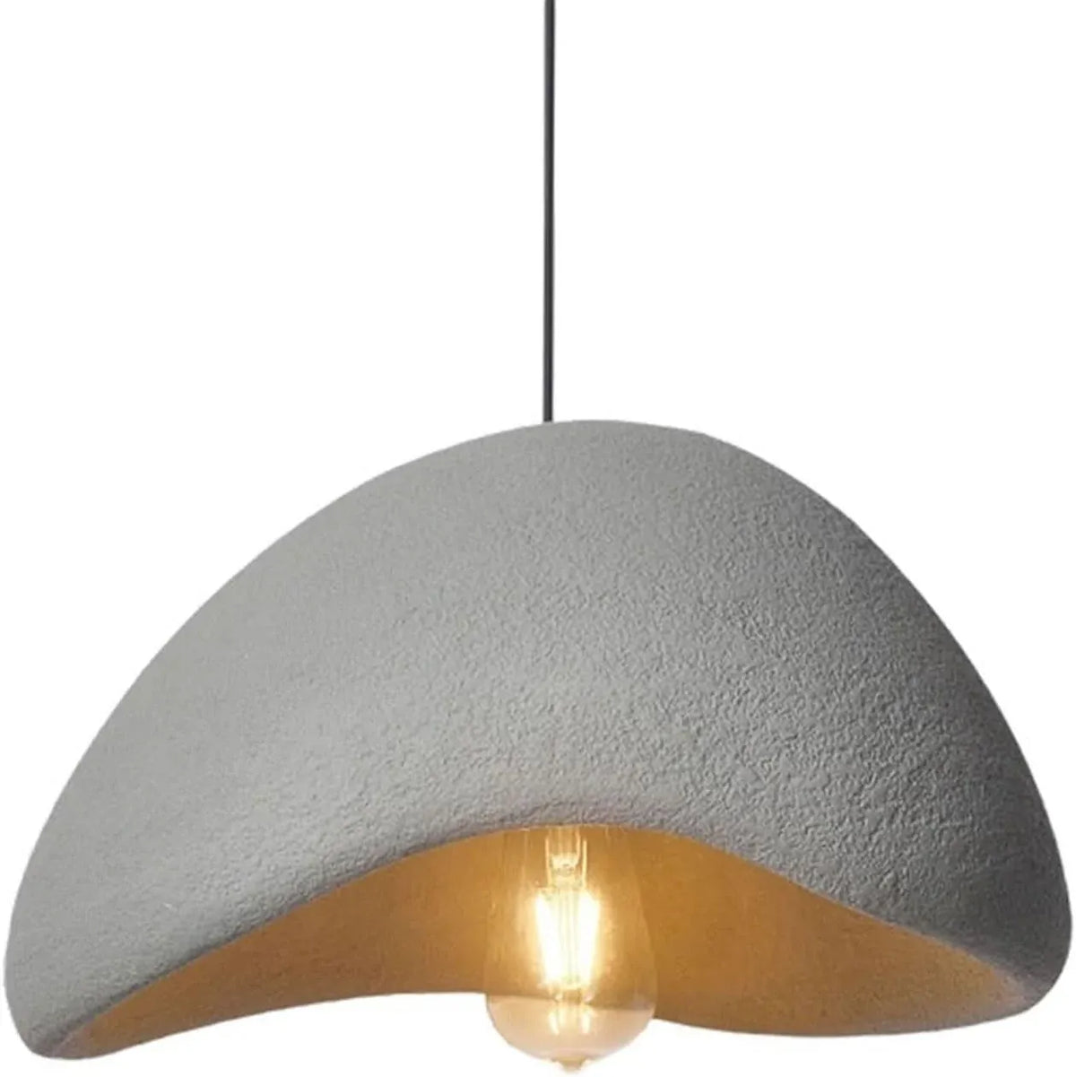 Lampada a sospensione dal design scultoreo a nuvola e luce soffusa e diffusa