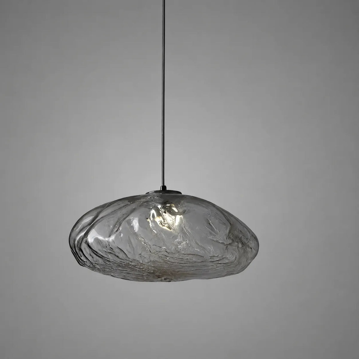 Pendant Light with Cloud-Inspired Glass Form and Soft Ambient Glow