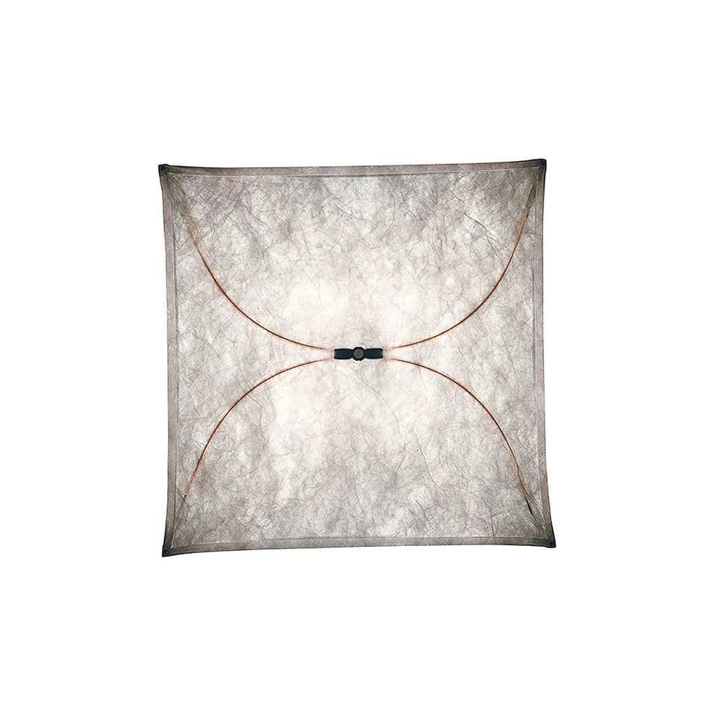Kitchen Ceiling Light with Translucent Paper Diffuser and Minimal Metal Frame