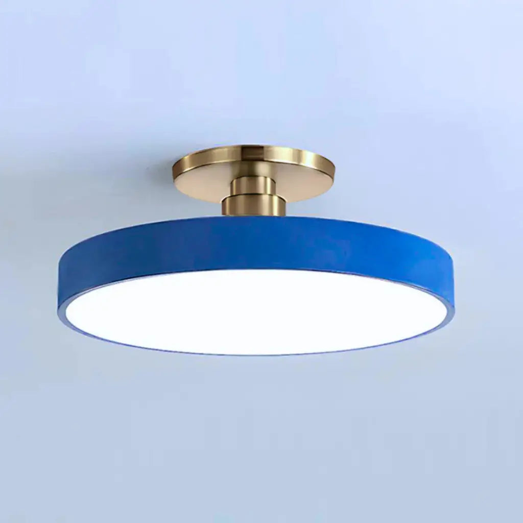 Plafoniera LED moderna Datum a tamburo