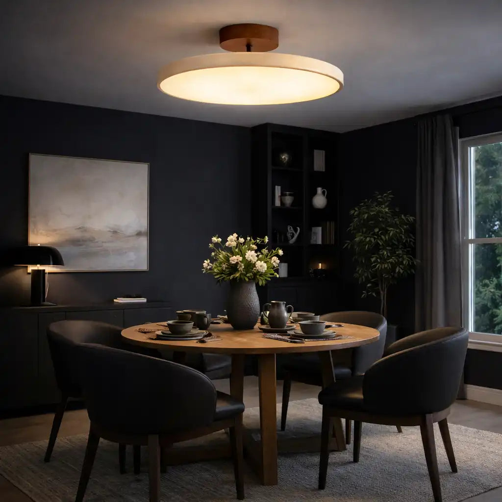 Kitchen Ceiling Lights with Adjustable LED Head and Nordic Minimalist Design