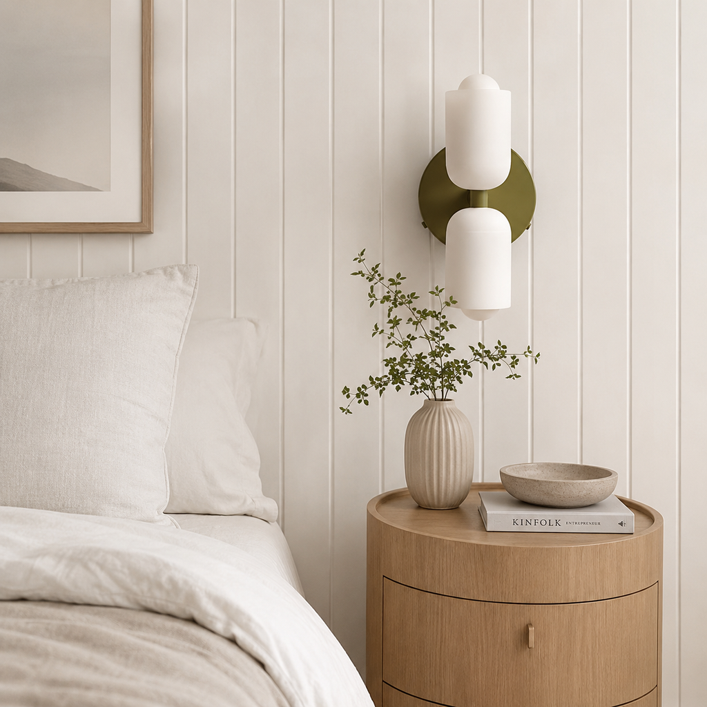 Lampe murale avec diffusion acrylique vers le haut et vers le bas, éclairage moderne