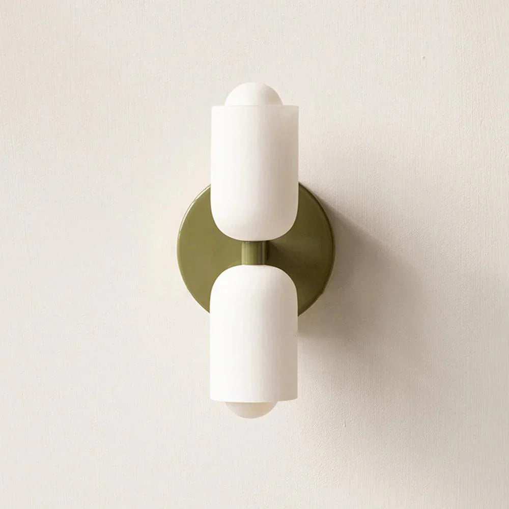 Lampe murale avec diffusion acrylique vers le haut et vers le bas, éclairage moderne