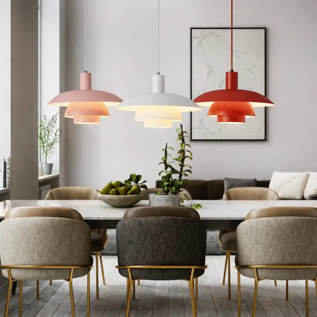 Lampada a sospensione Haven minimalista scandinava in metallo