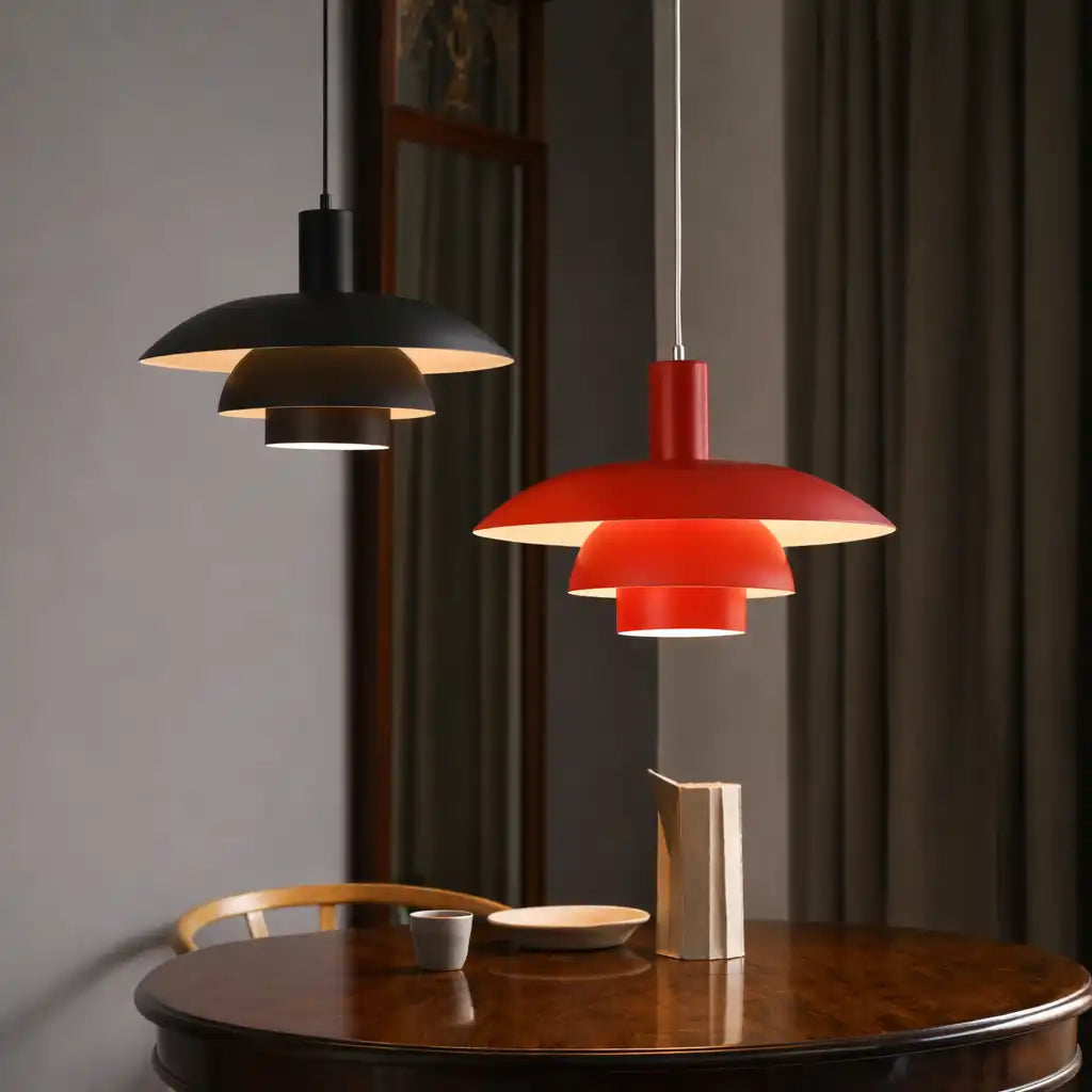 Lampada a sospensione Haven minimalista scandinava in metallo