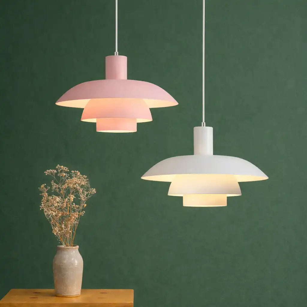 Lampada a sospensione Haven minimalista scandinava in metallo