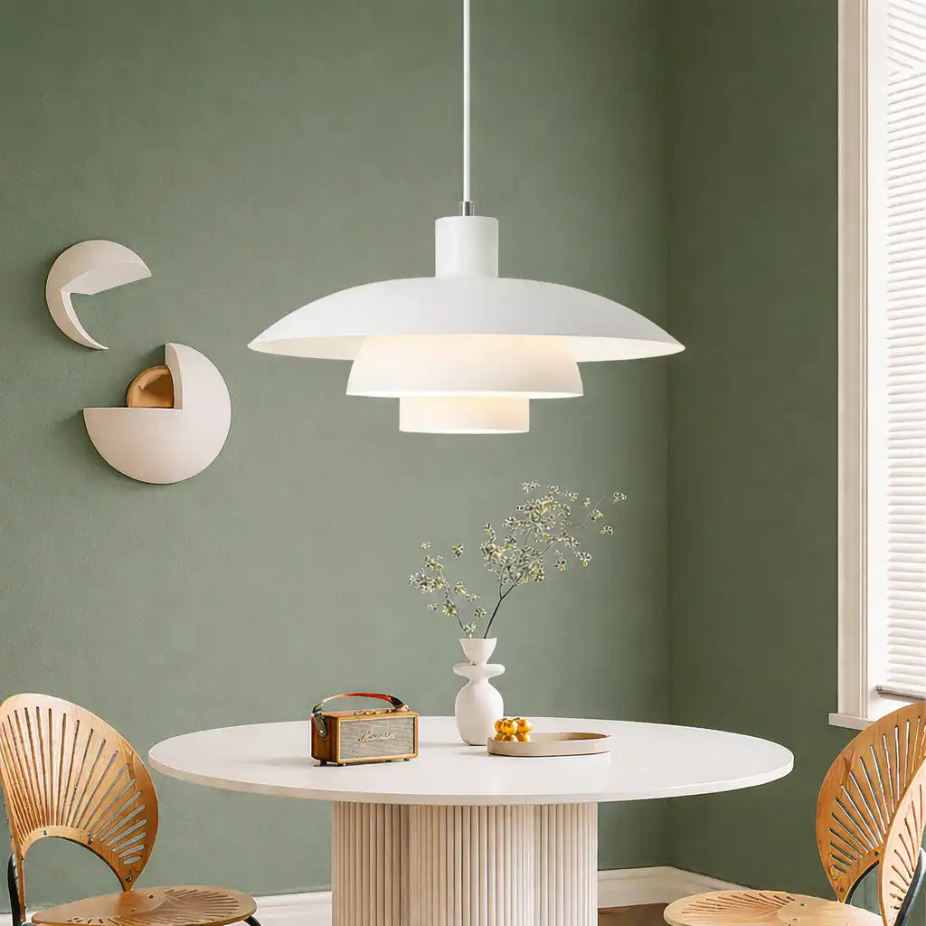 Lampada a sospensione Haven minimalista scandinava in metallo