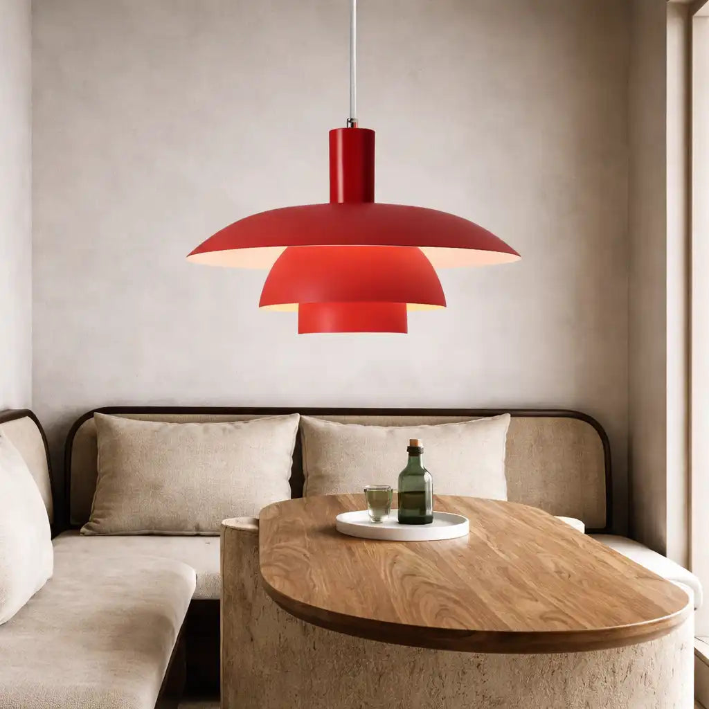 Lampada a sospensione Haven minimalista scandinava in metallo