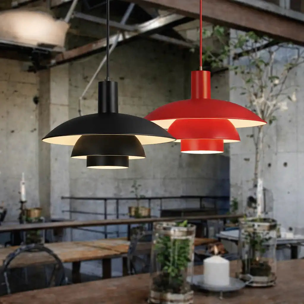 Lampada a sospensione Haven minimalista scandinava in metallo