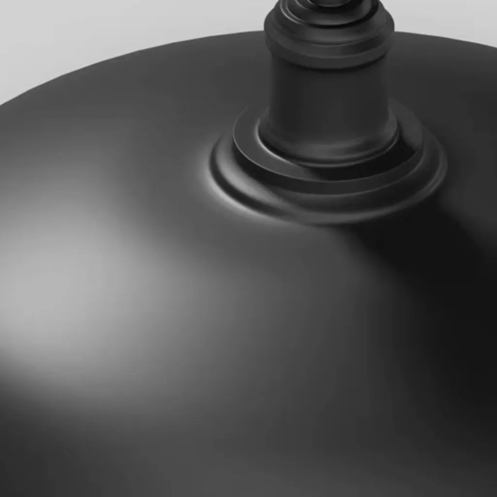 Plafonnier semi-affleurant rond d’extérieur Nerissa, style scandinave, IP65