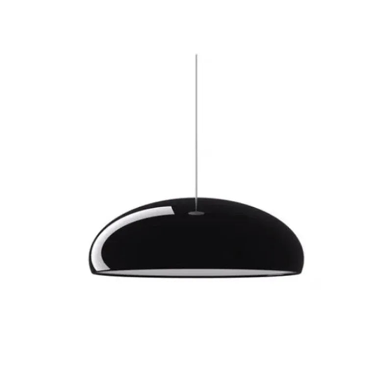 Pendant Light with Sculptural Dome Design and Integrated LED for Dining Room Kitchen Island