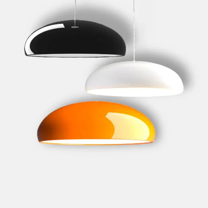 Pendelleuchte mit skulpturalem Kuppeldesign und integrierter LED für Esszimmer und Kücheninsel