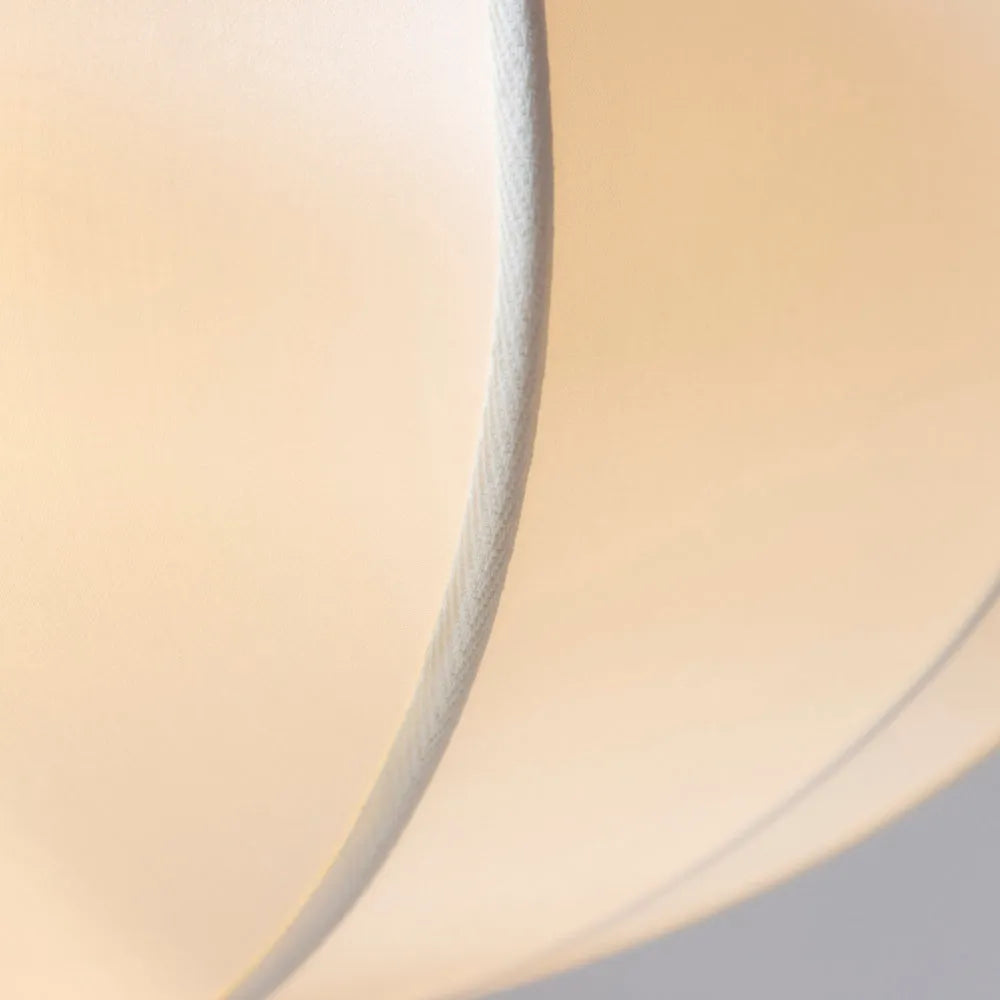 Silk Pendant Light with Handcrafted Textile Shade and Adjustable Suspension for Dining Room