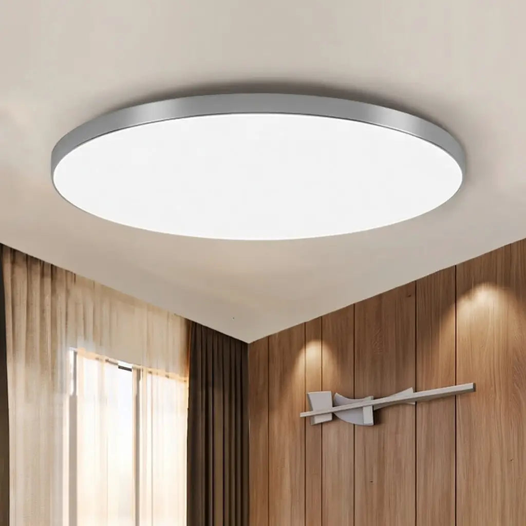 Plafoniera LED a conchiglia rotonda ultra sottile, aderente al soffitto, per camera da letto, cucina e corridoio