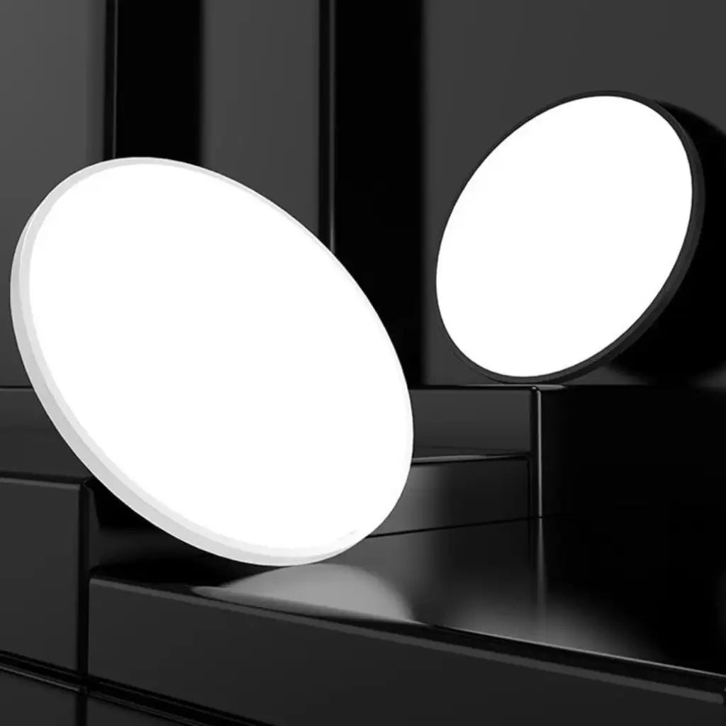Plafoniera LED a conchiglia rotonda ultra sottile, aderente al soffitto, per camera da letto, cucina e corridoio