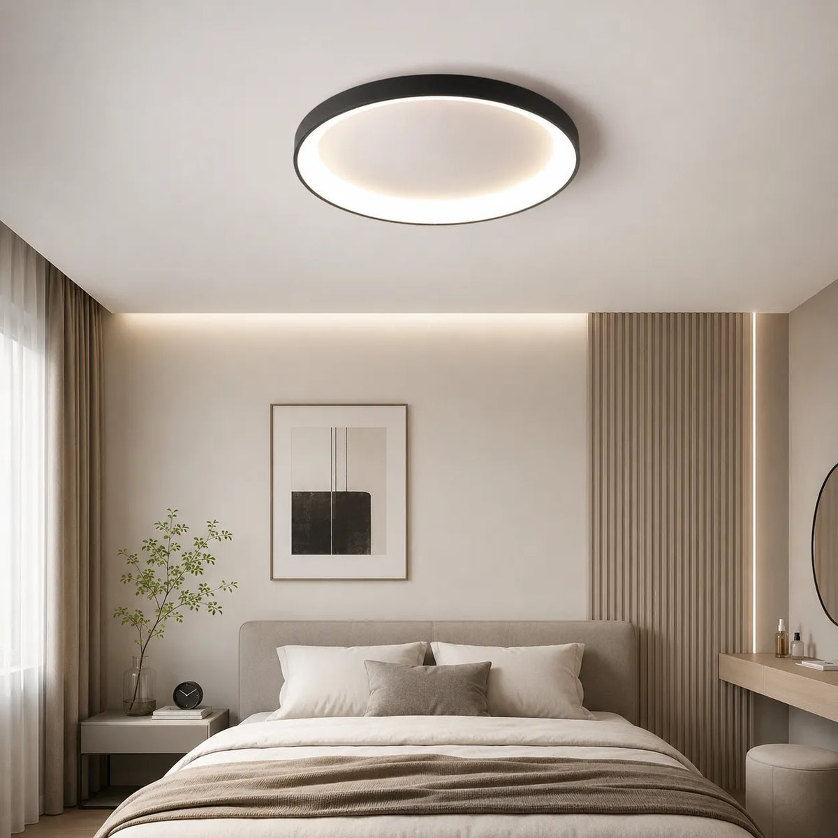 LED-Deckenleuchte mit Ringdesign für Schlafzimmer und Esszimmer