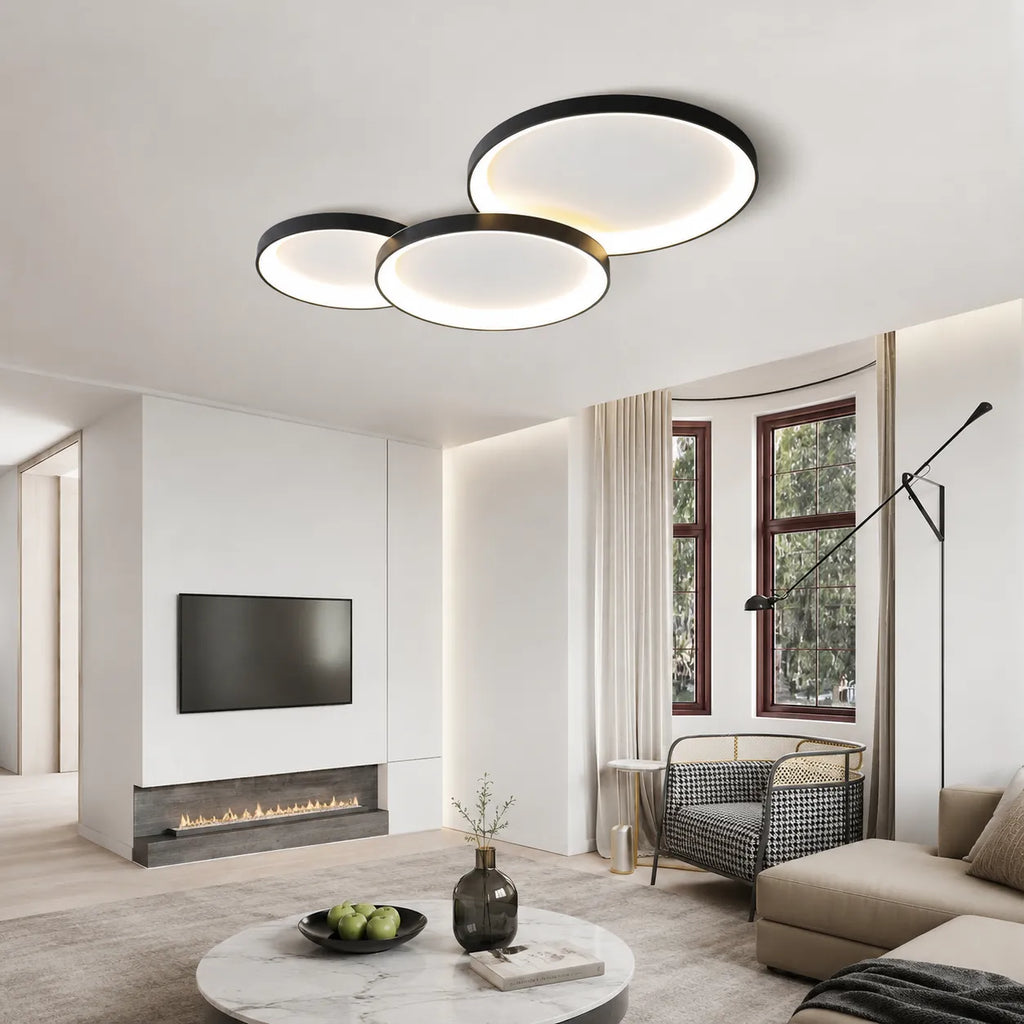 LED-Deckenleuchte mit Ringdesign für Schlafzimmer und Esszimmer