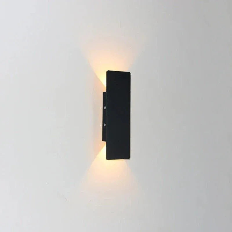 Applique murale extérieure LED minimaliste en aluminium IP65 Linden