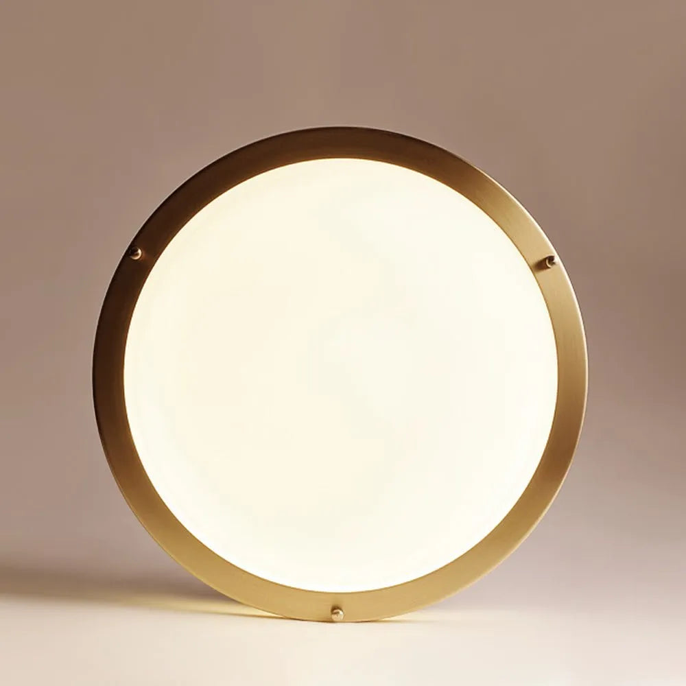 Plafonnier LED moderne en verre en forme de coupe, à intensité variable, Nessa