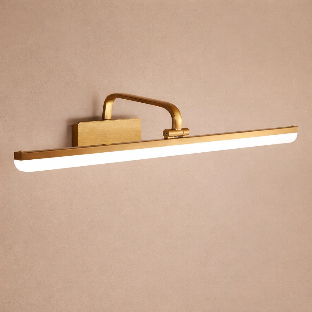 Lampade LED per specchio del bagno con bracci regolabili e design moderno