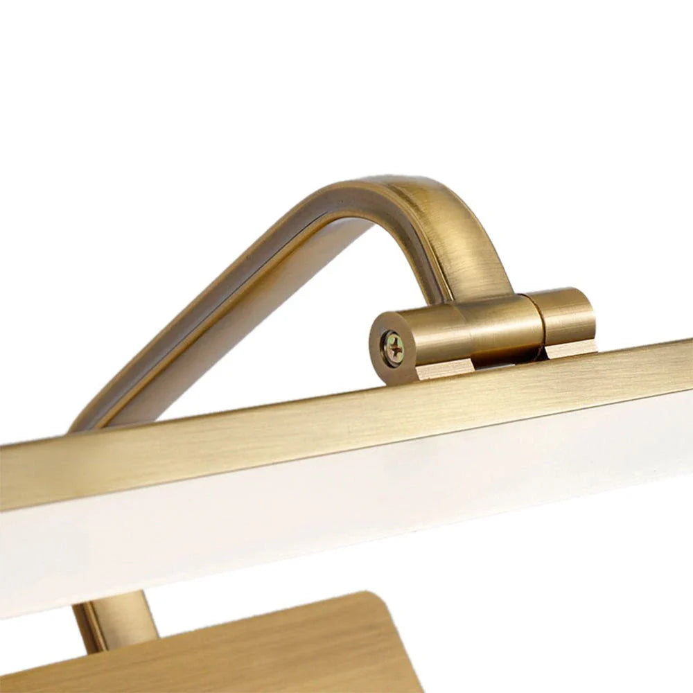 Lampade LED per specchio del bagno con bracci regolabili e design moderno