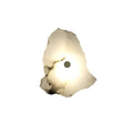 Applique dal design scultoreo in marmo e con orientamento della testa regolabile