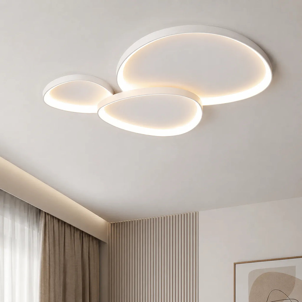 LED-Deckenleuchte mit modernem schwebendem Ringdesign für Schlafzimmer, Esszimmer und Wohnbereich