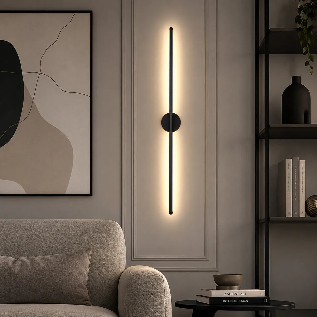 Applique murale LED minimaliste en aluminium Ayla