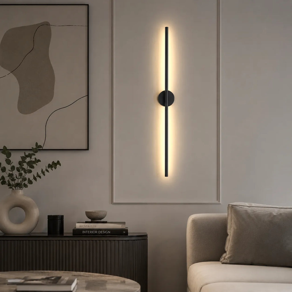 Applique murale LED minimaliste en aluminium Ayla