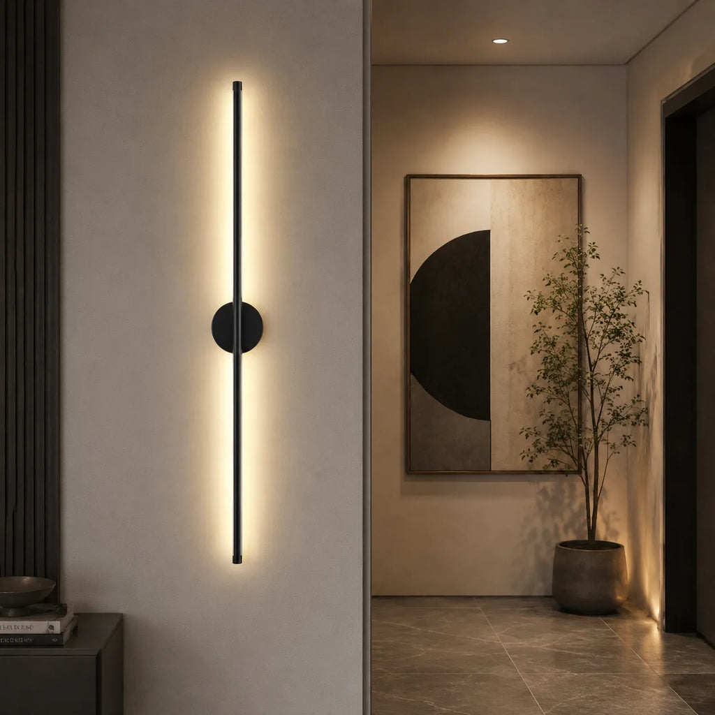 Applique murale LED minimaliste en aluminium Ayla