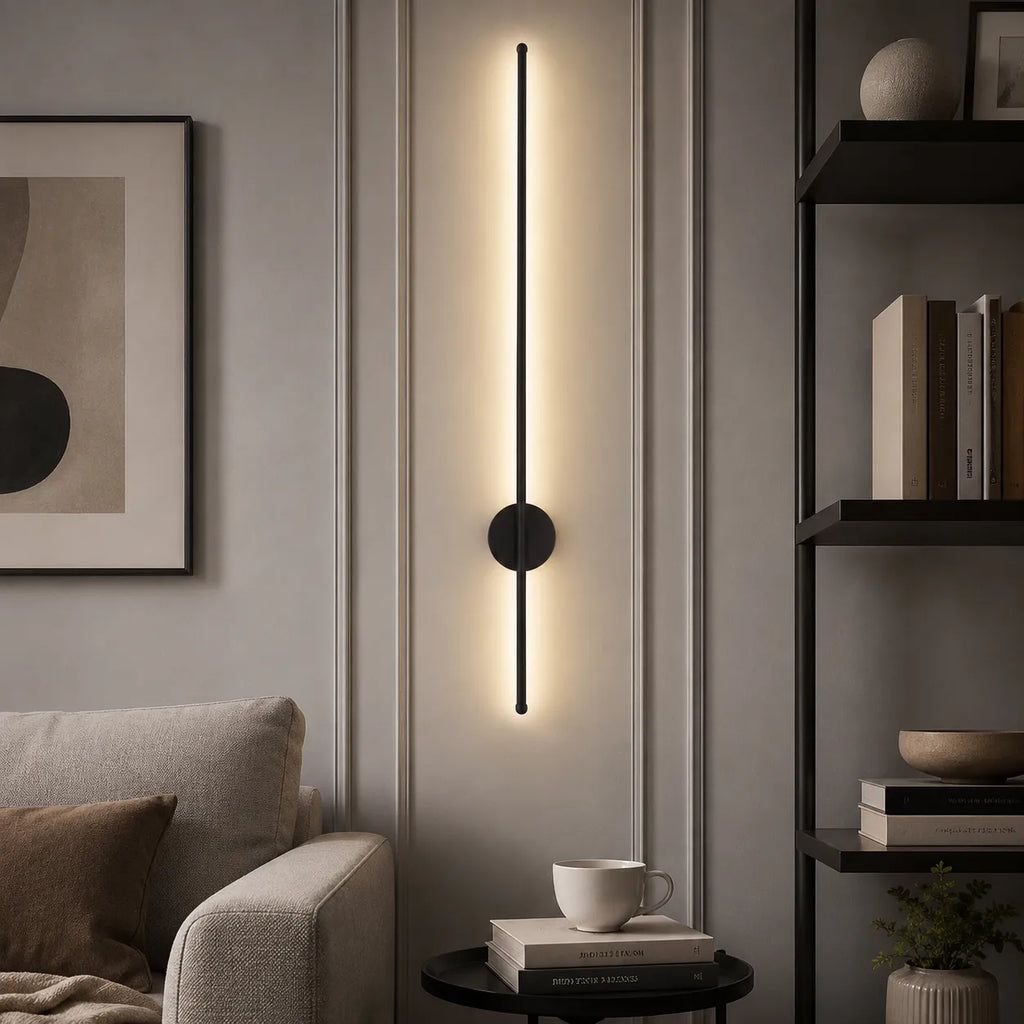 Applique murale LED minimaliste en aluminium Ayla