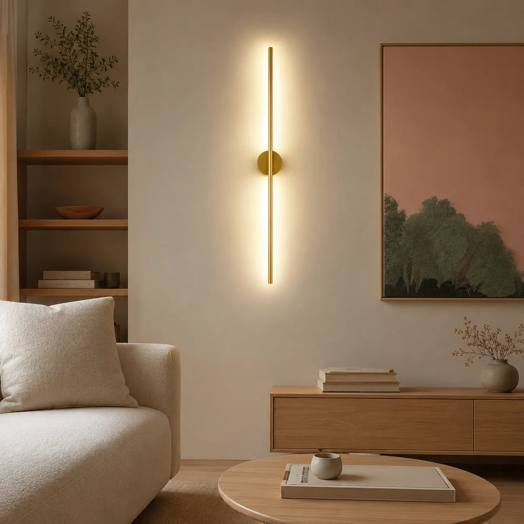 Applique murale LED minimaliste en aluminium Ayla