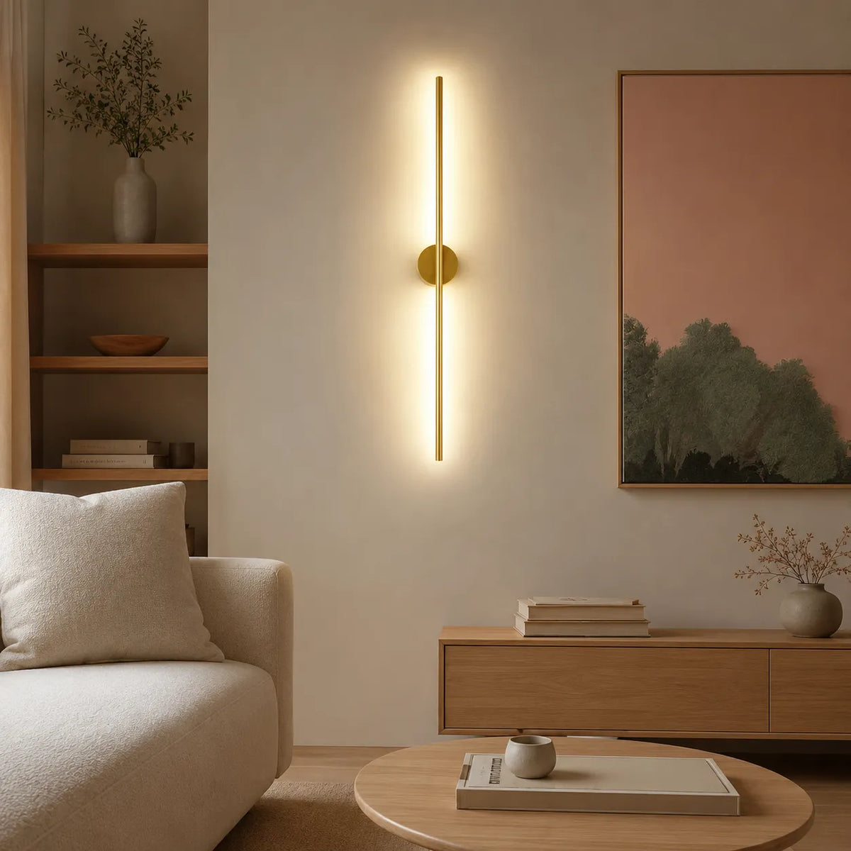 Applique murale LED minimaliste en aluminium Ayla