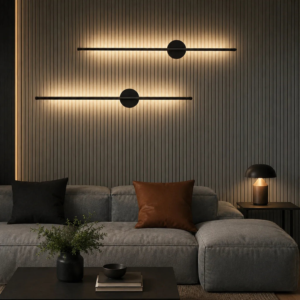 Applique murale LED minimaliste en aluminium Ayla