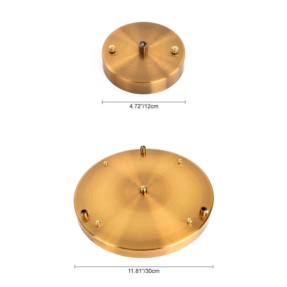 Pendant Light with Geometric Glass Shade and Dimmable LED for Living Room