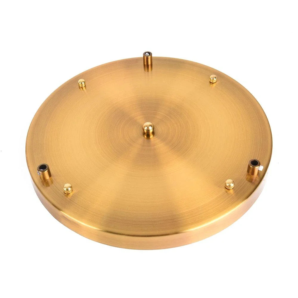 Pendant Light with Geometric Glass Shade and Dimmable LED for Living Room