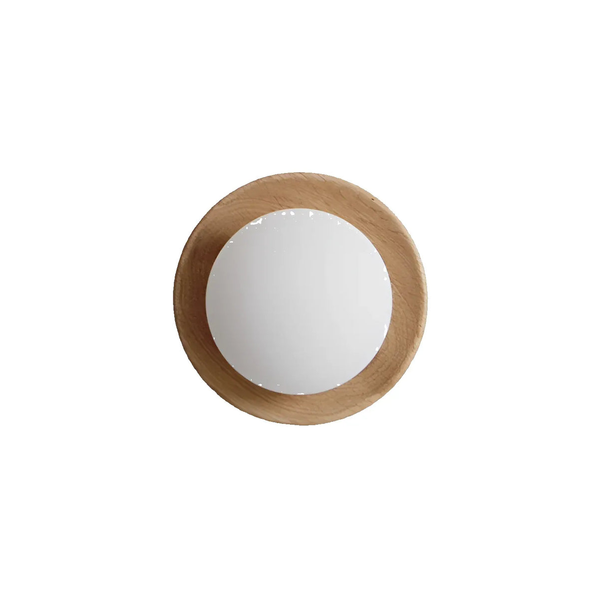 Applique murale à LED intégrées, au design minimaliste naturel et en laiton