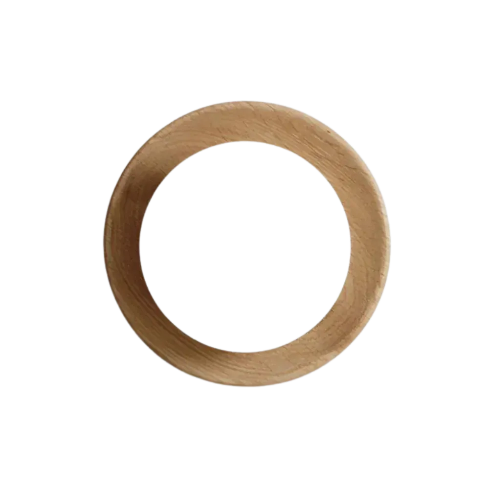 Applique murale à LED intégrées, au design minimaliste naturel et en laiton