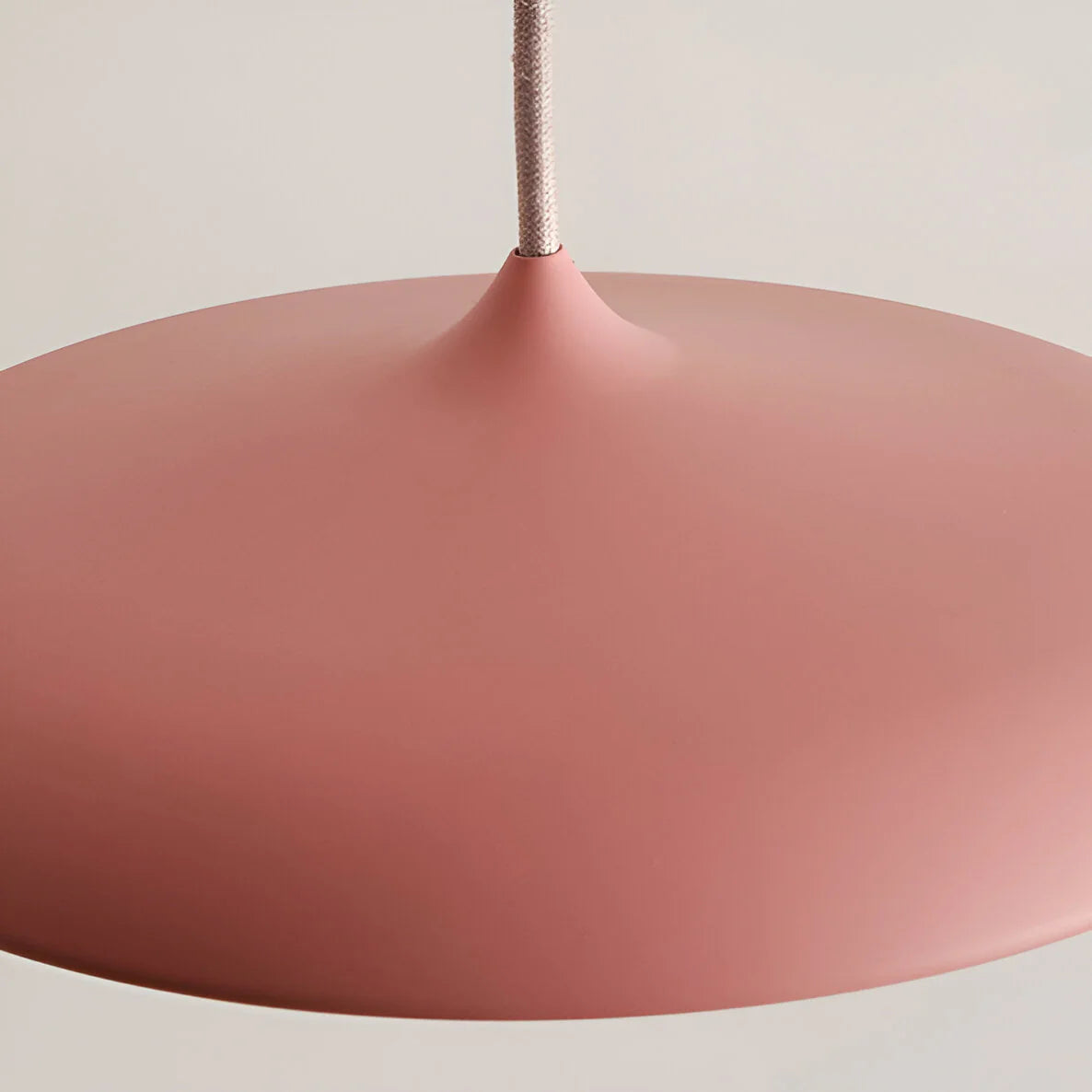 LED Pendant Lights with Modern Metallic Disc Design and Integrated Downward Lighting