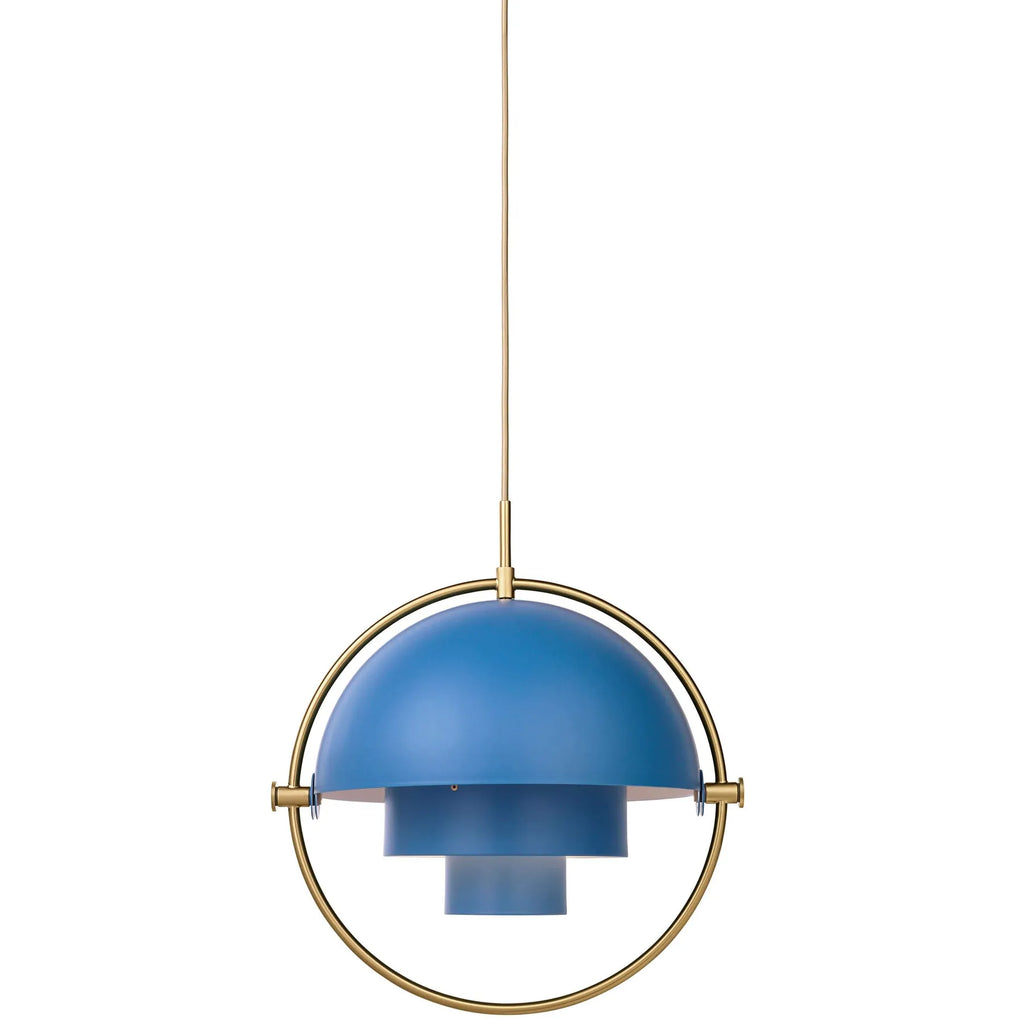 Suspension au design sphérique moderne avec coque métallique réglable