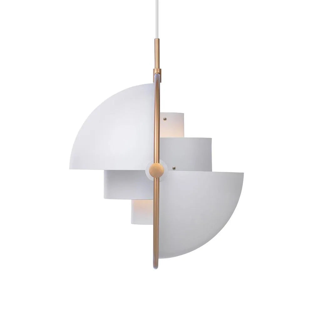Suspension au design sphérique moderne avec coque métallique réglable